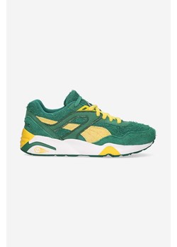 Puma sneakersy skórzane R698 Super kolor zielony 388658.01-ZIELONY ze sklepu PRM w kategorii Buty sportowe męskie - zdjęcie 161404675