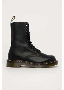 Dr. Martens - Workery skórzane 1490 Virginia 22524001-BLACK ze sklepu PRM w kategorii Workery damskie - zdjęcie 161406307