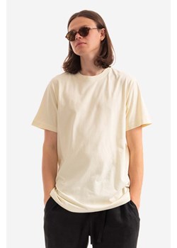 Maharishi t-shirt bawełniany kolor beżowy gładki 9752.ECRU-ECRU ze sklepu PRM w kategorii T-shirty męskie - zdjęcie 161406358