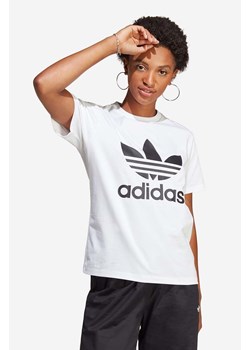 adidas Originals t-shirt kolor biały wzorzysty IB7420-BIALY ze sklepu PRM w kategorii Bluzki damskie - zdjęcie 161406649