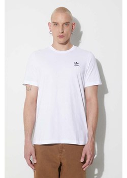 adidas Originals t-shirt bawełniany kolor biały z aplikacją IA4872-WHITE ze sklepu PRM w kategorii T-shirty męskie - zdjęcie 161407777