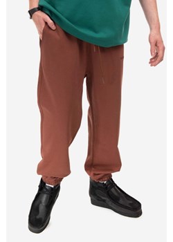 Drôle de Monsieur spodnie dresowe bawełniane kolor brązowy BP100.BROWN-BROWN ze sklepu PRM w kategorii Spodnie męskie - zdjęcie 161408035