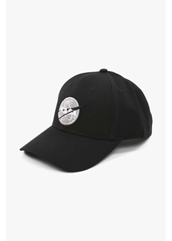 Alpha Industries czapka z daszkiem bawełniana Nasa Cap kolor czarny z aplikacją 186903.03-CZARNY ze sklepu PRM w kategorii Czapki z daszkiem damskie - zdjęcie 161408638
