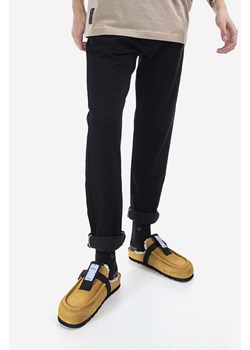 MCQ jeansy męskie kolor czarny 623398RRR211000-BLACK ze sklepu PRM w kategorii Jeansy męskie - zdjęcie 161409245
