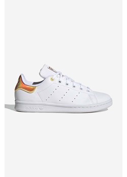 adidas Originals sneakersy Stan Smith J HQ1880 kolor biały ze sklepu PRM w kategorii Buty sportowe męskie - zdjęcie 161410387