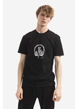 Neil Barett t-shirt bawełniany Bolts kolor czarny z nadrukiem BJT050S.S525S.1496-CZARNY ze sklepu PRM w kategorii T-shirty męskie - zdjęcie 161410576