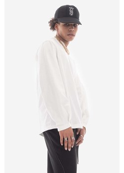Ader Error longsleeve bawełniany kolor biały gładki BMADSSTS0201WH-WH ze sklepu PRM w kategorii T-shirty męskie - zdjęcie 161410676