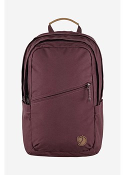 Fjallraven plecak Raven kolor bordowy duży gładki F23344.357-357 ze sklepu PRM w kategorii Plecaki - zdjęcie 161410725