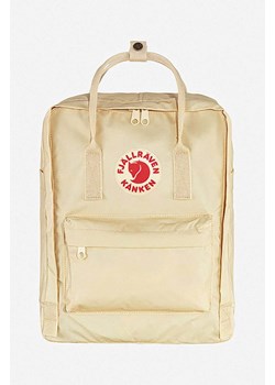 Fjallraven plecak Kanken F23510 115 kolor beżowy duży z aplikacją F23510.115-115 ze sklepu PRM w kategorii Plecaki - zdjęcie 161411096