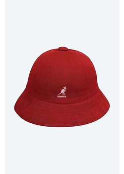 Kangol kapelusz Tropic Casual kolor czerwony K2094ST.SCARLET-SCARLET ze sklepu PRM w kategorii Kapelusze damskie - zdjęcie 161411207