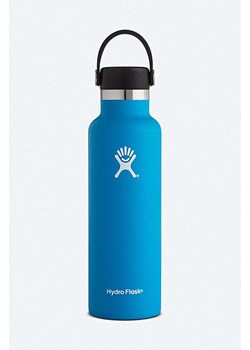 Hydro Flask butelka termiczna Standard Mouth Flex Cap 21 OZ S21SX415 kolor niebieski ze sklepu PRM w kategorii Bidony i butelki - zdjęcie 161412105