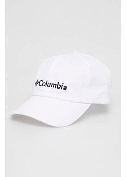Columbia czapka z daszkiem ROC II kolor biały z aplikacją 1766611 ze sklepu PRM w kategorii Czapki z daszkiem męskie - zdjęcie 161413426