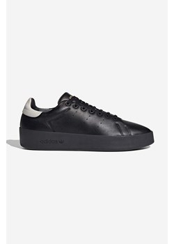 adidas Originals sneakersy skórzane H06184 Stan Smith Relasted kolor czarny H06184 ze sklepu PRM w kategorii Buty sportowe męskie - zdjęcie 161413536