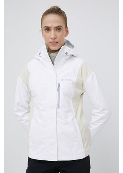 Columbia kurtka outdoorowa Hikebound kolor biały przejściowa 1989253-010 ze sklepu PRM w kategorii Kurtki damskie - zdjęcie 161413559
