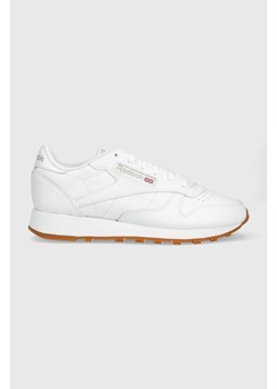 Reebok Classic sneakersy skórzane CLASSIC LEATHER kolor biały GY0952.100008491 ze sklepu PRM w kategorii Buty sportowe damskie - zdjęcie 161413698