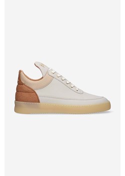 Filling Pieces sneakersy skórzane Low Top Ripple Ceres 30427261990 kolor beżowy 30427261990-CREAM ze sklepu PRM w kategorii Trampki męskie - zdjęcie 161413937