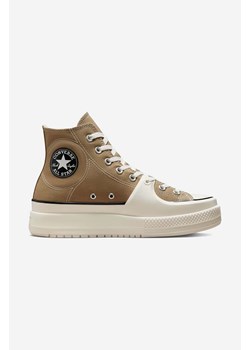 Converse trampki A03876C męskie kolor brązowy A03876C-BROWN ze sklepu PRM w kategorii Trampki męskie - zdjęcie 161414568