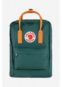 Fjallraven plecak Kanken kolor zielony duży z aplikacją F23510.667.206-667 ze sklepu PRM w kategorii Plecaki - zdjęcie 161414725