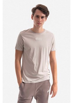 Alpha Industries t-shirt bawełniany męski kolor beżowy z nadrukiem 118529.627-KREMOWY ze sklepu PRM w kategorii T-shirty męskie - zdjęcie 161417235