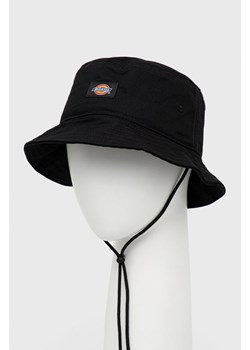 Dickies kapelusz bawełniany kolor czarny bawełniany DK0A4XXSBLK-BLACK ze sklepu PRM w kategorii Kapelusze męskie - zdjęcie 161418087