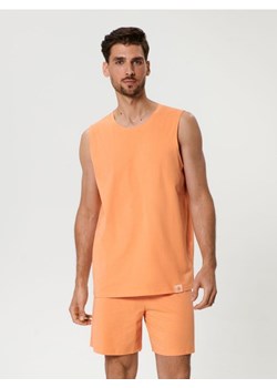 Sinsay - Piżama bawełniana - pomarańczowy ze sklepu Sinsay w kategorii Piżamy męskie - zdjęcie 161420019