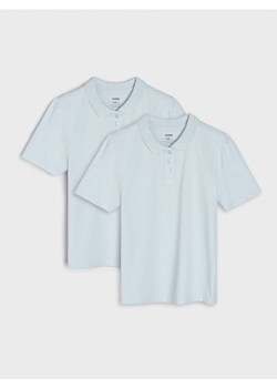 Sinsay - Koszulki 2 pack - błękitny ze sklepu Sinsay w kategorii Bluzki dziewczęce - zdjęcie 161432286