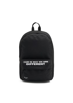 Cropp - Czarny plecak z napisem - czarny ze sklepu Cropp w kategorii Plecaki - zdjęcie 161436337