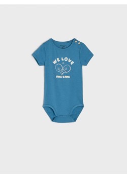 Sinsay - Body - niebieski ze sklepu Sinsay w kategorii Body niemowlęce - zdjęcie 161437939