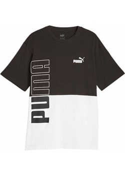Koszulka męska Power Colorblock Tee Logo Puma ze sklepu SPORT-SHOP.pl w kategorii T-shirty męskie - zdjęcie 161443428