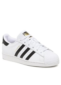 adidas Buty Superstar EG4958 Biały ze sklepu MODIVO w kategorii Buty sportowe męskie - zdjęcie 161446886