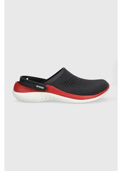 Crocs klapki Literide 360 Clog 206708 kolor czarny 206708.NAVY.PEPPER-NAVY ze sklepu PRM w kategorii Klapki męskie - zdjęcie 161450468