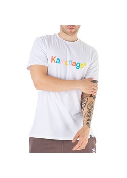 Koszulka Kamuflage Candyfull TS-KAM-CANDYFULL-WHITE - biała ze sklepu streetstyle24.pl w kategorii T-shirty męskie - zdjęcie 161452338