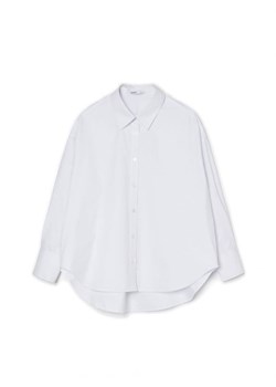 Cropp - Biała koszula z długim rękawem - biały ze sklepu Cropp w kategorii Koszule damskie - zdjęcie 161464789