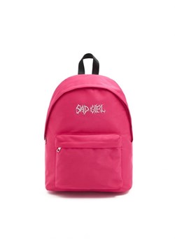Cropp - Różowy plecak z błyszczącą aplikacją - różowy ze sklepu Cropp w kategorii Plecaki - zdjęcie 161467436