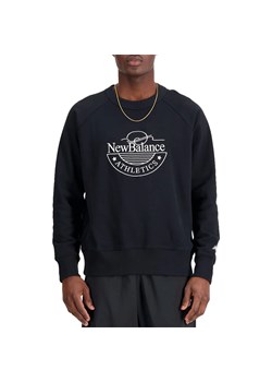 Bluza New Balance MT33506BK - czarna ze sklepu streetstyle24.pl w kategorii Bluzy męskie - zdjęcie 161468655