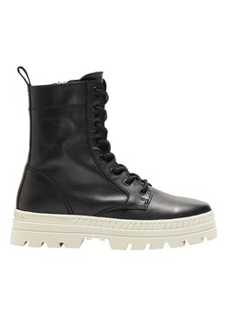 Marc O&apos;Polo Shoes Skórzane botki w kolorze czarnym ze sklepu Limango Polska w kategorii Workery damskie - zdjęcie 161469629