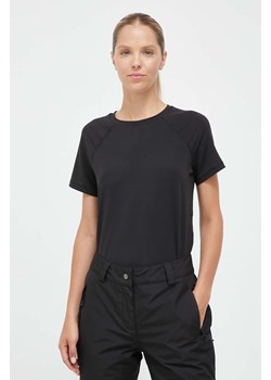 Helly Hansen t-shirt sportowy Tech kolor czarny ze sklepu ANSWEAR.com w kategorii Bluzki damskie - zdjęcie 161474516
