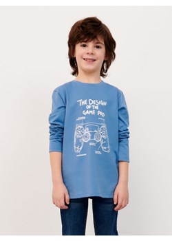 Sinsay - Koszulka z nadrukiem - szary ze sklepu Sinsay w kategorii T-shirty chłopięce - zdjęcie 161475218