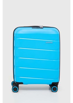 American Tourister walizka kolor niebieski ze sklepu ANSWEAR.com w kategorii Walizki - zdjęcie 161480766