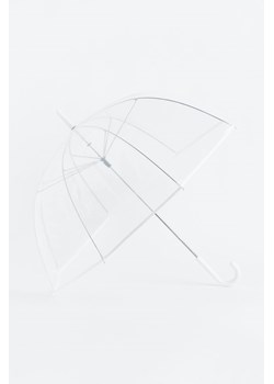 H & M - Przezroczysta parasolka - Biały ze sklepu H&M w kategorii Parasole - zdjęcie 161488999