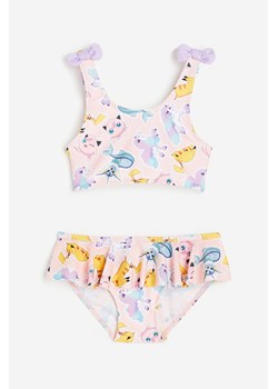 H & M - Kostium bikini z nadrukiem - Różowy ze sklepu H&M w kategorii Stroje kąpielowe - zdjęcie 161516089