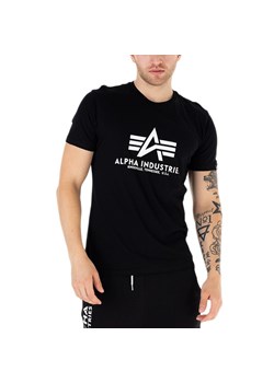 Koszulka Alpha Industries Basic T-shirt  10050103 - czarna ze sklepu streetstyle24.pl w kategorii T-shirty męskie - zdjęcie 161519029