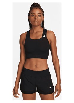 Damska koszulka o skróconym kroju do biegania Nike Dri-FIT ADV AeroSwift - Czerń ze sklepu Nike poland w kategorii Bluzki damskie - zdjęcie 161520305