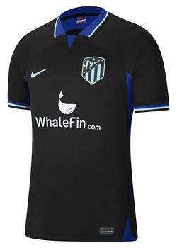 Męska koszulka piłkarska Nike Dri-FIT Atlético Madryt Stadium 2022/23 (wersja wyjazdowa) - Czerń ze sklepu Nike poland w kategorii T-shirty męskie - zdjęcie 161520599