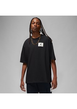 Męski T-shirt oversize Jordan Flight Essentials - Czerń ze sklepu Nike poland w kategorii T-shirty męskie - zdjęcie 161520719