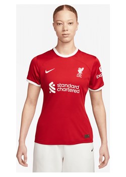 Damska koszulka piłkarska Nike Dri-FIT Liverpool F.C. 2023/24 Stadium (wersja domowa) - Czerwony ze sklepu Nike poland w kategorii Bluzki damskie - zdjęcie 161520875