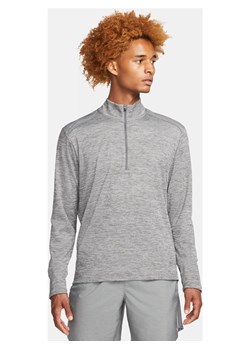 Męska koszulka do biegania z zamkiem 1/2 Nike Pacer - Szary ze sklepu Nike poland w kategorii T-shirty męskie - zdjęcie 161520955