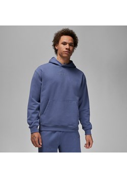 Męska dzianinowa bluza z kapturem Air Jordan Wordmark - Niebieski ze sklepu Nike poland w kategorii Bluzy męskie - zdjęcie 161521209