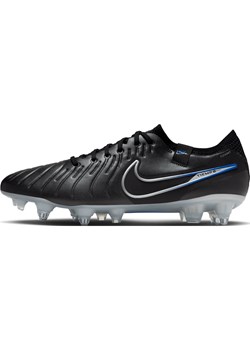 Korki piłkarskie typu low top na miękką murawę Nike Tiempo Legend 10 Elite - Czerń ze sklepu Nike poland w kategorii Buty sportowe męskie - zdjęcie 161521635