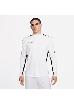 Męska koszulka piłkarska z zamkiem 1/2 Dri-FIT Nike Academy - Biel ze sklepu Nike poland w kategorii T-shirty męskie - zdjęcie 161521637